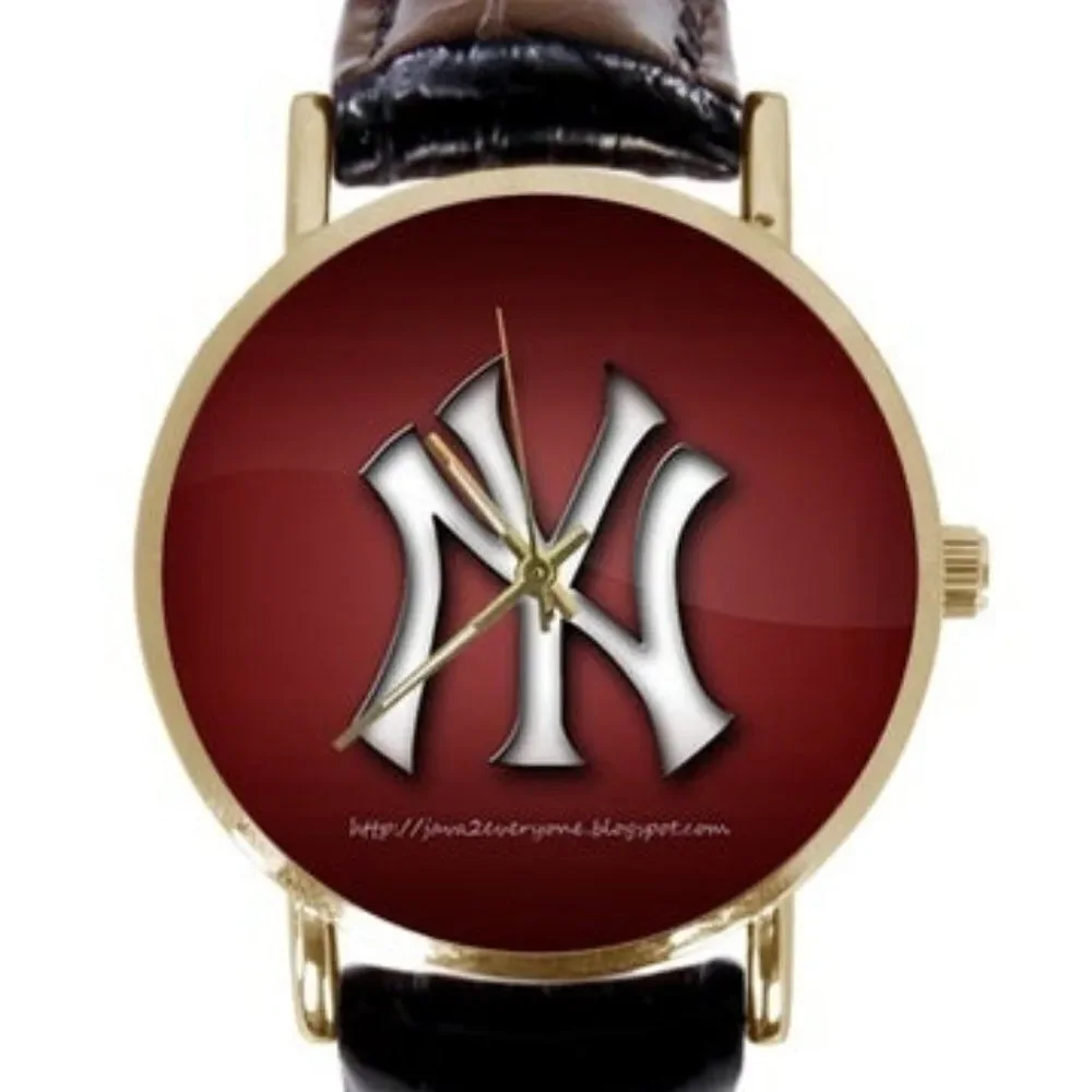 MLB New York Yankees Watch Black Strap